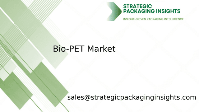Bio-PET Market Size, Future Growth and Forecast 2033