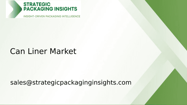 Can Liner Market Size, Future Growth and Forecast 2033