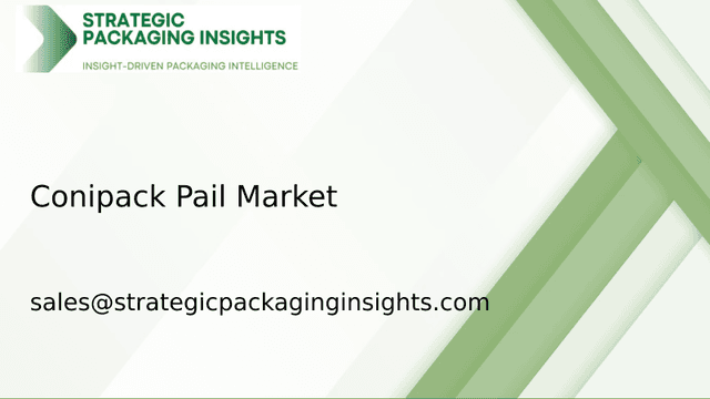 Conipack Pail Market Size, Future Growth and Forecast 2033