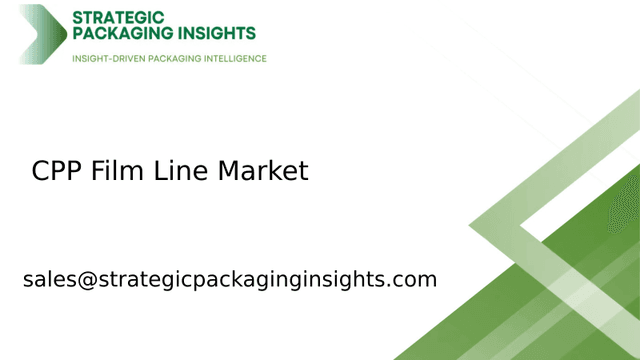CPP Film Line Market Size, Future Growth and Forecast 2033
