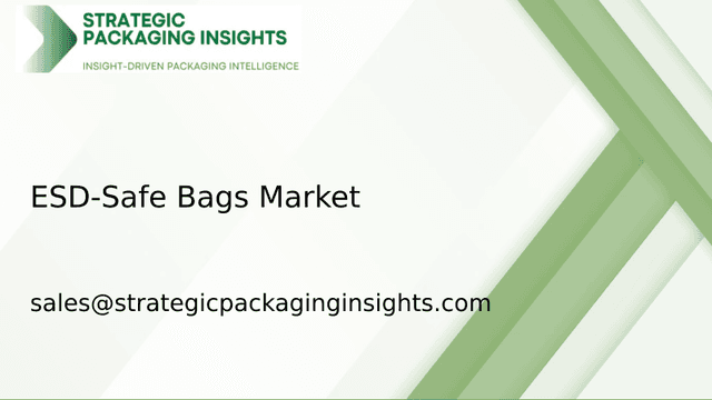 ESD-Safe Bags Market Size, Future Growth and Forecast 2033