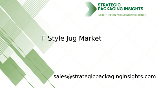 F Style Jug Market Size, Future Growth and Forecast 2033