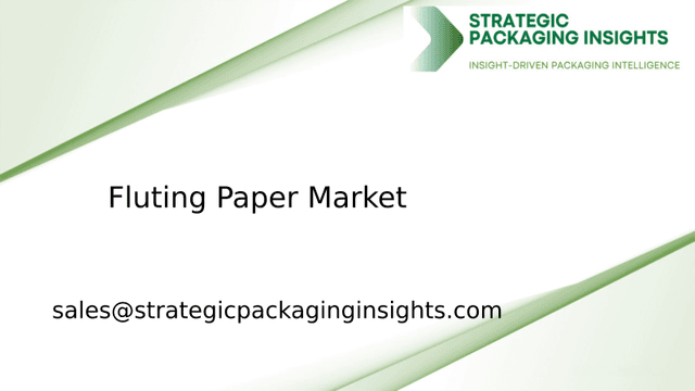 Fluting Paper Market Size, Future Growth and Forecast 2033