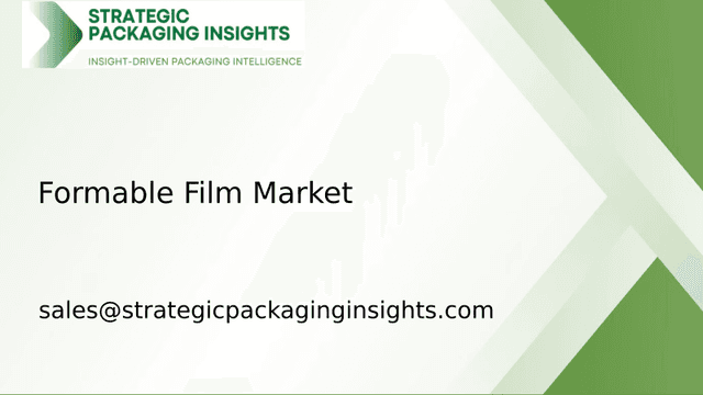 Formable Film Market Size, Future Growth and Forecast 2033