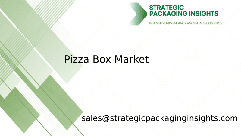 Pizza Box Market Size, Future Growth and Forecast 2033