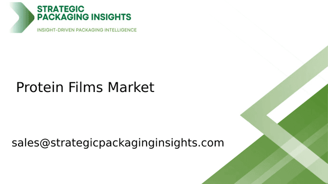 Protein Films Market Size, Future Growth and Forecast 2033