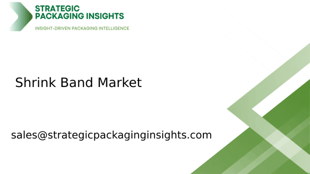Shrink Band Market Size, Future Growth and Forecast 2033