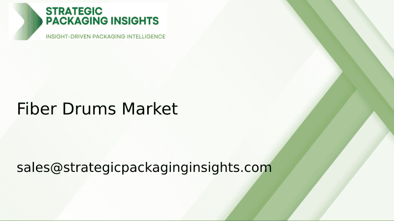 Fiber Drums Market Size, Future Growth and Forecast 2033