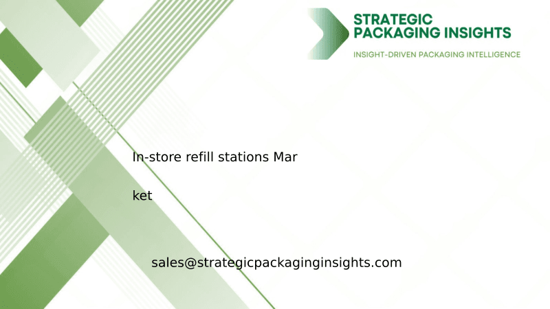 In-store refill stations Market Size, Future Growth and Forecast 2033