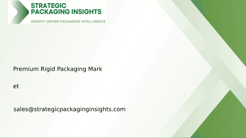 Premium Rigid Packaging Market Size, Future Growth and Forecast 2033