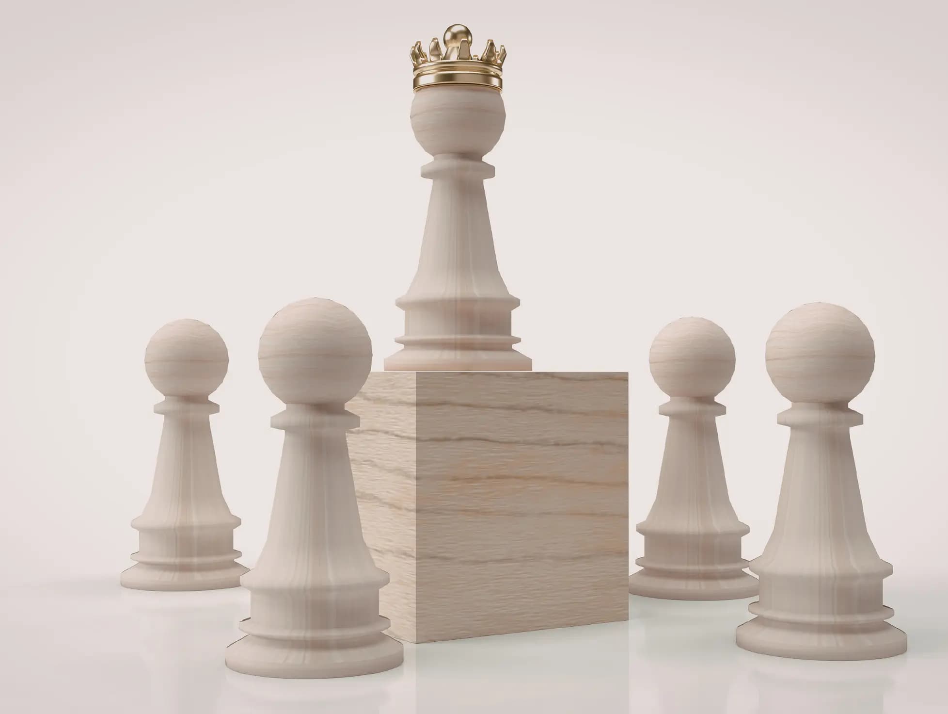 Trend research illustration showing forecasting and data analysis