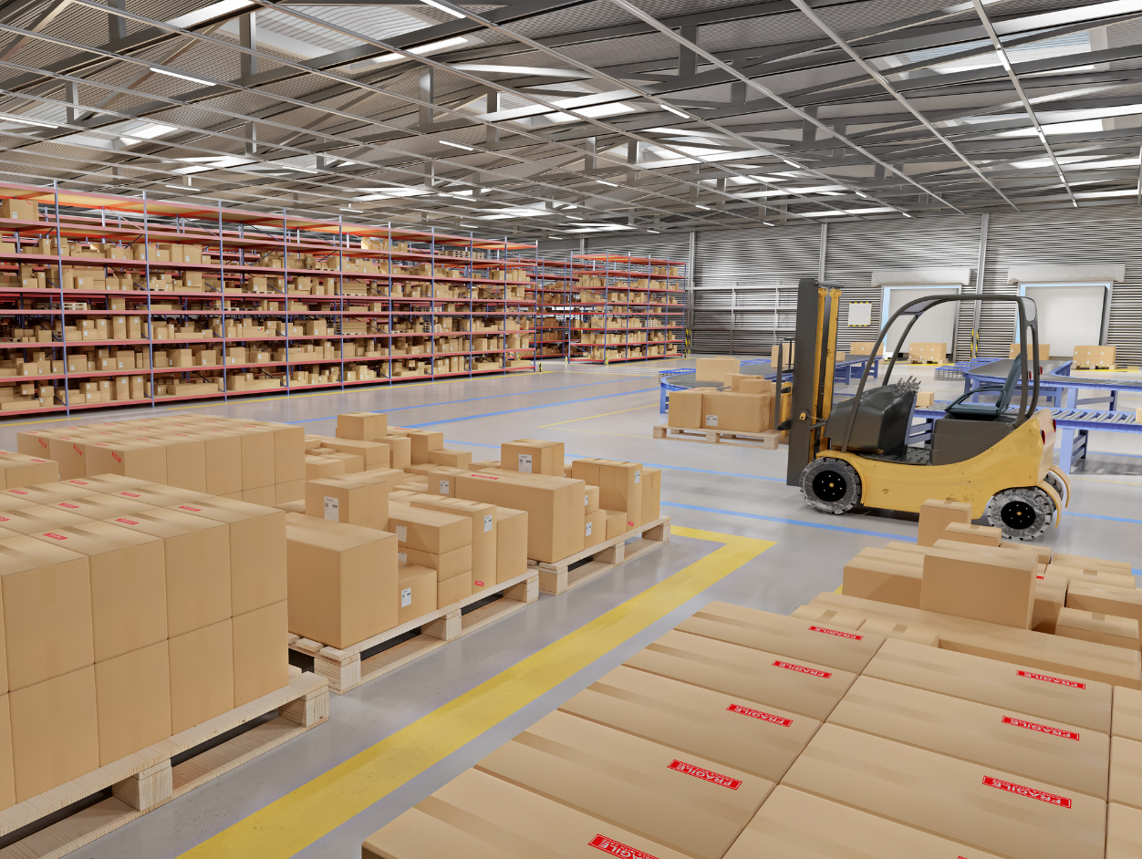 Competitive intelligence illustration showing business analytics